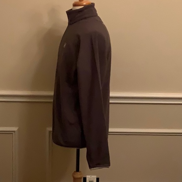 Spyder Fleece Set: Upshot 1/2 Zip Top & Aftermath Fleece Pant - ArmorGrey - Picture 5 of 16